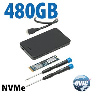 480GB OWC Aura Pro X2 Complete PCIe 3.1 NVMe SSD Upgrade Solution for Select MacBook Air, MacBook Pro (2013 - 2017)