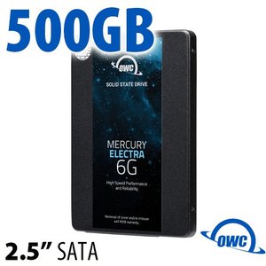 (*) 500GB OWC Mercury Electra 6G 2.5-inch 7mm SATA 6.0Gb/s Solid-State Drive