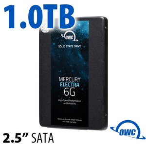 (*) 1.0TB OWC Mercury Electra 6G SATA 2.5-inch SSD