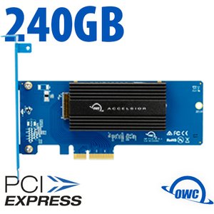 240GB OWC Accelsior 1M2 NVMe M.2 SSD PCIe 4.0 Storage Solution