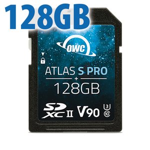 128GB OWC Atlas S Pro SDXC UHS-II V90 Media Card