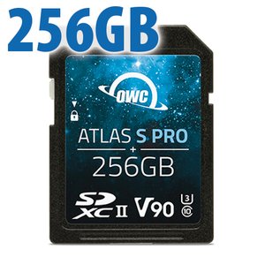 256GB OWC Atlas S Pro SDXC UHS-II V90 Media Card