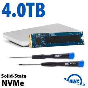 4.0TB OWC Aura Pro X2 PCIe 4.0 NVMe Complete SSD Upgrade Solution for Select MacBook Air, MacBook Pro (2013 - 2017)
