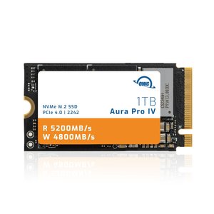 1.0TB OWC Aura Pro IV PCIe 4.0 NVMe M.2 2242 Solid-State Drive