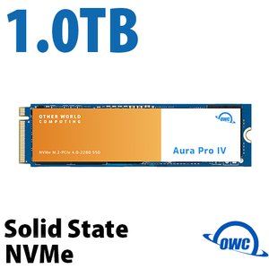 1.0TB OWC Aura Pro IV PCIe 4.0 NVMe M.2 2280 Solid-State Drive