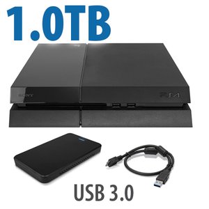 1.0TB OWC External HDD Storage Drive Upgrade for Sony PlayStation 4