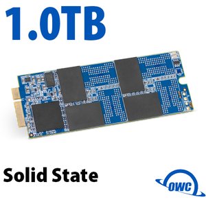 (*) 1.0TB OWC Aura Pro 6G Solid-State Drive for 2012-13 MacBook Pro with Retina display.