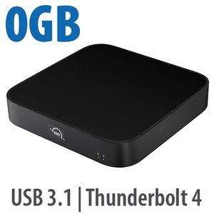 0TB OWC miniStack STX Stackable Storage Enclosure with Thunderbolt Hub Xpansion