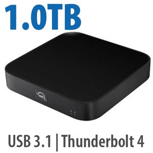 1.0TB (HDD) OWC miniStack STX Stackable Storage and Thunderbolt Hub Xpansion Solution