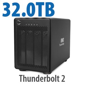 32.0TB OWC ThunderBay 4 RAID Four-Drive Thunderbolt 2 Enterprise HDD External Storage Solution