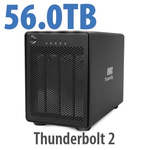 56.0TB OWC ThunderBay 4 RAID Four-Drive Thunderbolt 2 Enterprise HDD External Storage Solution