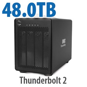48.0TB OWC ThunderBay 4 RAID Four-Drive Thunderbolt 2 HDD External Storage Solution