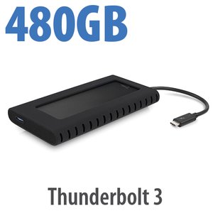 (*) 480GB OWC Envoy Pro EX with Thunderbolt 3 - Rugged High-Performance Ultra-Compact External SSD