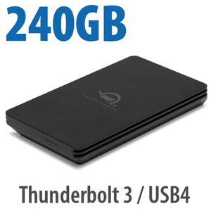(*) 240GB OWC Envoy Pro SX Thunderbolt Portable NVMe SSD