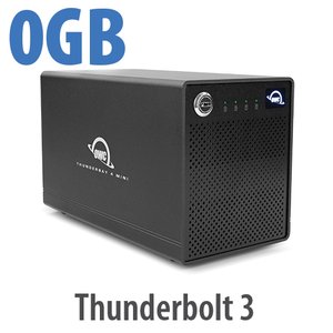 OWC ThunderBay 4 mini Four-Bay External Drive Enclosure with Dual Thunderbolt 3 Ports