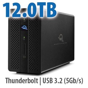 12.0TB OWC Gemini - Thunderbolt (USB-C) Dock and Dual-Drive RAID Solution