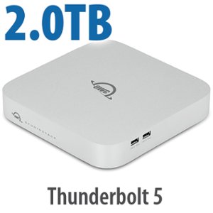 2.0TB (NVMe) OWC StudioStack Thunderbolt 5 Stackable Storage and Connectivity Expansion Solution