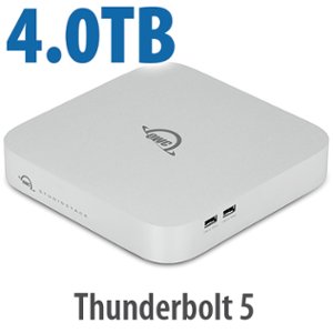 4.0TB (NVMe) OWC StudioStack Thunderbolt 5 Stackable Storage and Connectivity Expansion Solution