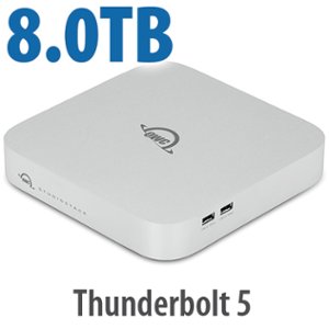 8.0TB (NVMe) OWC StudioStack Thunderbolt 5 Stackable Storage and Connectivity Expansion Solution