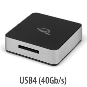 (*) OWC Atlas USB4 (40Gb/s) CFexpress 4.0 Type B Card Reader/Writer