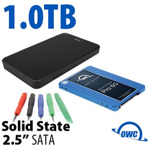 DIY KIT: OWC Express USB 3.0/2.0 2.5" Enclosure + 1.0TB Mercury Extreme Pro 6G SSD