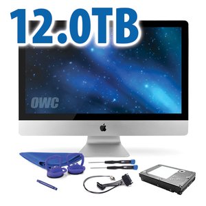 DIY Kit: 12.0TB 7200RPM HDD Upgrade/Replacement Kit for Apple iMac (all 2011 models)