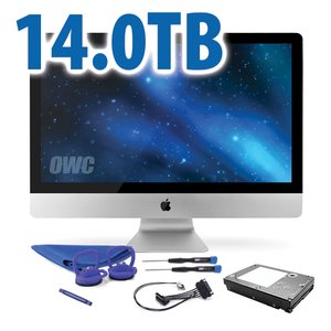 DIY Kit: 14.0TB 7200RPM HDD Upgrade/Replacement Kit for Apple iMac (all 2011 models)