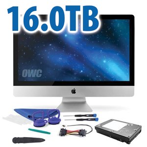 DIY Kit: 16.0TB 7200RPM HDD Upgrade/Replacement Kit for 27-inch Apple iMac (Late 2012 - Early 2019)