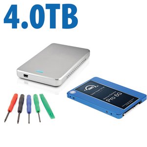 DIY KIT: OWC Express USB 2.0 2.5" Enclosure + 4.0TB Mercury Extreme Pro 6G SSD