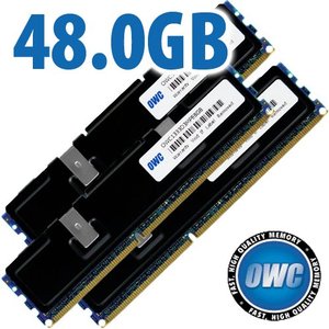 (*) 48.0GB (3 x 16GB) OWC PC3-10600 DDR3 ECC-R 1333MHz 240-Pin DIMM Memory Upgrade Kit