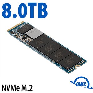 (*) 8.0TB OWC Aura P12 Pro PCIe 3.0 NVMe M.2 2280 SSD