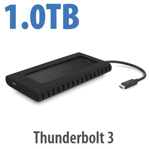 (*) 1.0TB OWC Envoy Pro EX with Thunderbolt 3 - Rugged High-Performance Ultra-Compact External SSD