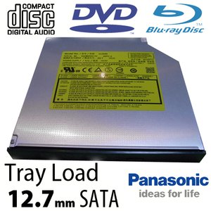 Panasonic 6X Super-Multi Blu-ray/DVD/CD Burner/Reader 12.7mm SATA Internal Optical Drive with M-DISC Support