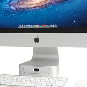 Rain Design mBase Storage Stand for Apple 27" iMac - Silver