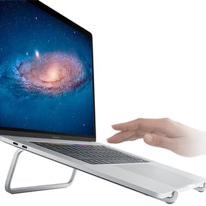 Rain Design mBar Notebook Stand for Laptops up to 17" - Silver