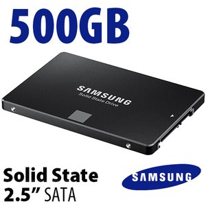 (*) 500GB Samsung 850 EVO Series 2.5-inch 7mm SATA 6.0Gb/s Solid-State Drive