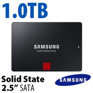 (*) 1.0TB Samsung 860 PRO Series 2.5-inch 7mm SATA 6.0Gb/s Solid-State Drive
