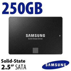 (*) 250GB Samsung 870 EVO 2.5-Inch SATA 6Gb/s Solid-State Drive