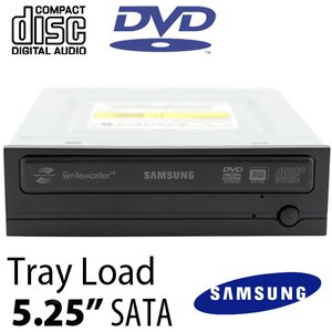 Samsung Internal SATA 'Super-MultiDrive' DVD DL/CD w/LightScribe - Up to 22X DVD, 48X CD Burning