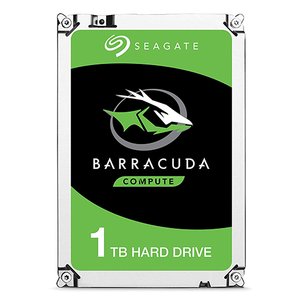 (*) 1.0TB Seagate BarraCuda 2.5-inch 7mm SATA 6.0Gb/s 5400RPM Hard Drive