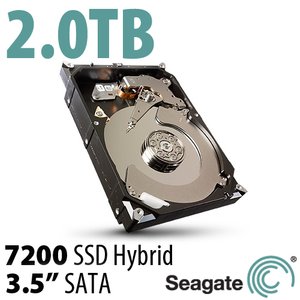 (*) 2.0TB Seagate Desktop SSHD 3.5-inch SATA 6.0Gb/s 7200RPM Hybrid Drive