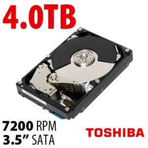 4.0TB Toshiba MG08-D Series 7200RPM SATA 6Gb/s 512e 3.5-inch Hard Drive