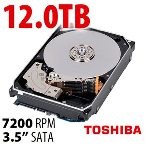 (*) Toshiba 12TB Hard Drive NAS 3.5-inch Hard Disk Drive