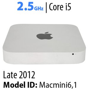 Apple Mac mini (2012) 2.5GHz Dual Core i5 - Used, Very Good condition