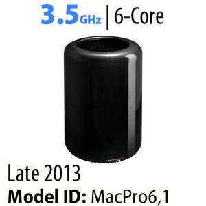 Apple Mac Pro (Late 2013 - 2019) 3.5GHz 6-core Xeon E5-1650v2 - Used, Excellent condition