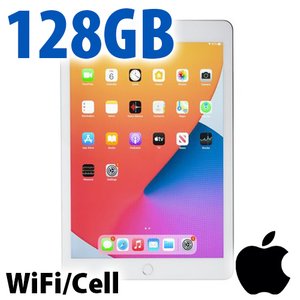 Apple iPad 5 128GB Wi-Fi + Cellular - Silver