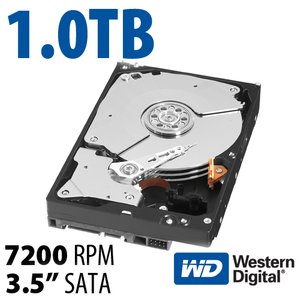 (*) 1.0TB Western Digital RE4 'RAID Edition' 3.5-inch SATA 3.0Gb/s 7200RPM Hard Drive