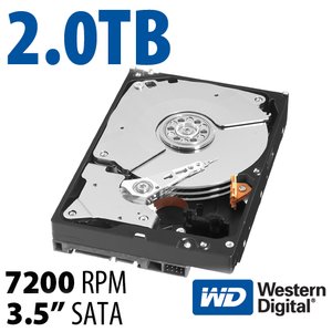 (*) 2.0TB Western Digital RE4 'RAID Edition' 3.5-inch SATA 3.0Gb/s 7200RPM Enterprise Class Hard Drive