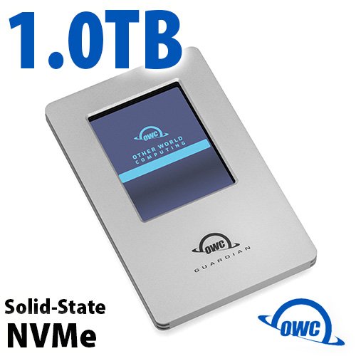 1.0TB OWC Guardian USB 3.2 (10Gb/s) Hardware Encrypted BusPowered Portable External Storage Solution New, by Other World Computing