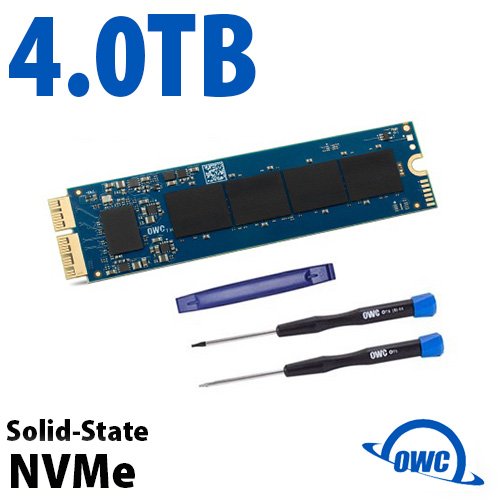 4.0TB OWC Aura Pro X2 PCIe 4.0 NVMe SSD Complete Internal Storage AddIn Solution for HDDonly Mac mini (Late 2014) New, by Other World Computing